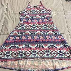 Girl’s Children’s Place Floral Patterned Dress Size 10/12 - Multicolor NWT